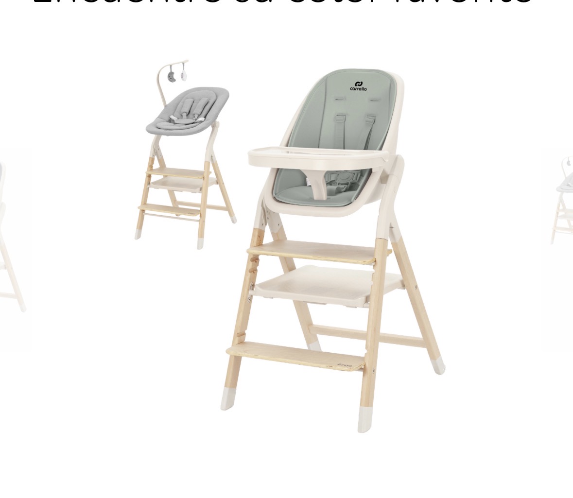 Trona para bebé Carrello ERGO - Imagen 10